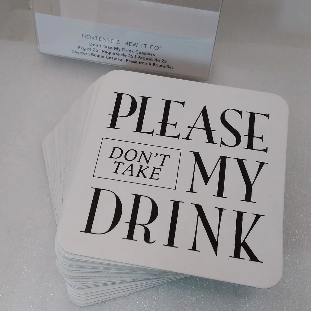 Hortense B. Hewitt Paperboard COASTERS 4